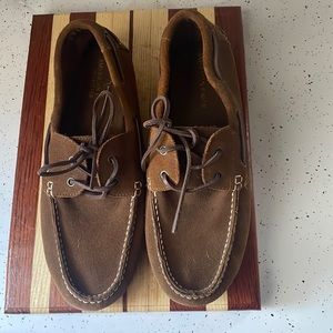 Brown American Eagle moccasins